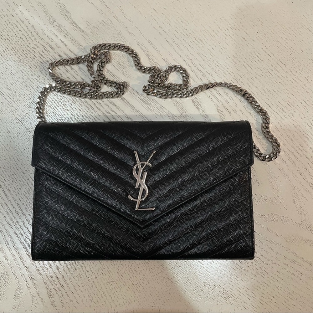 Saint Laurent monogram silver ❤️